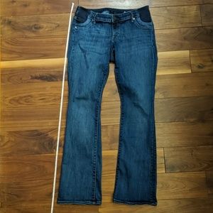 Gap Maternity Baby Boot Jeans, Side Panel